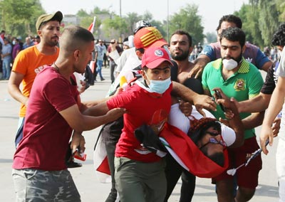 ارتفاع حصيلة ضحايا الاحتجاجات إلى 460 شهيداً