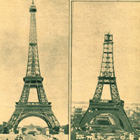 مرور خمسين عاما على برج ايفل بباريس