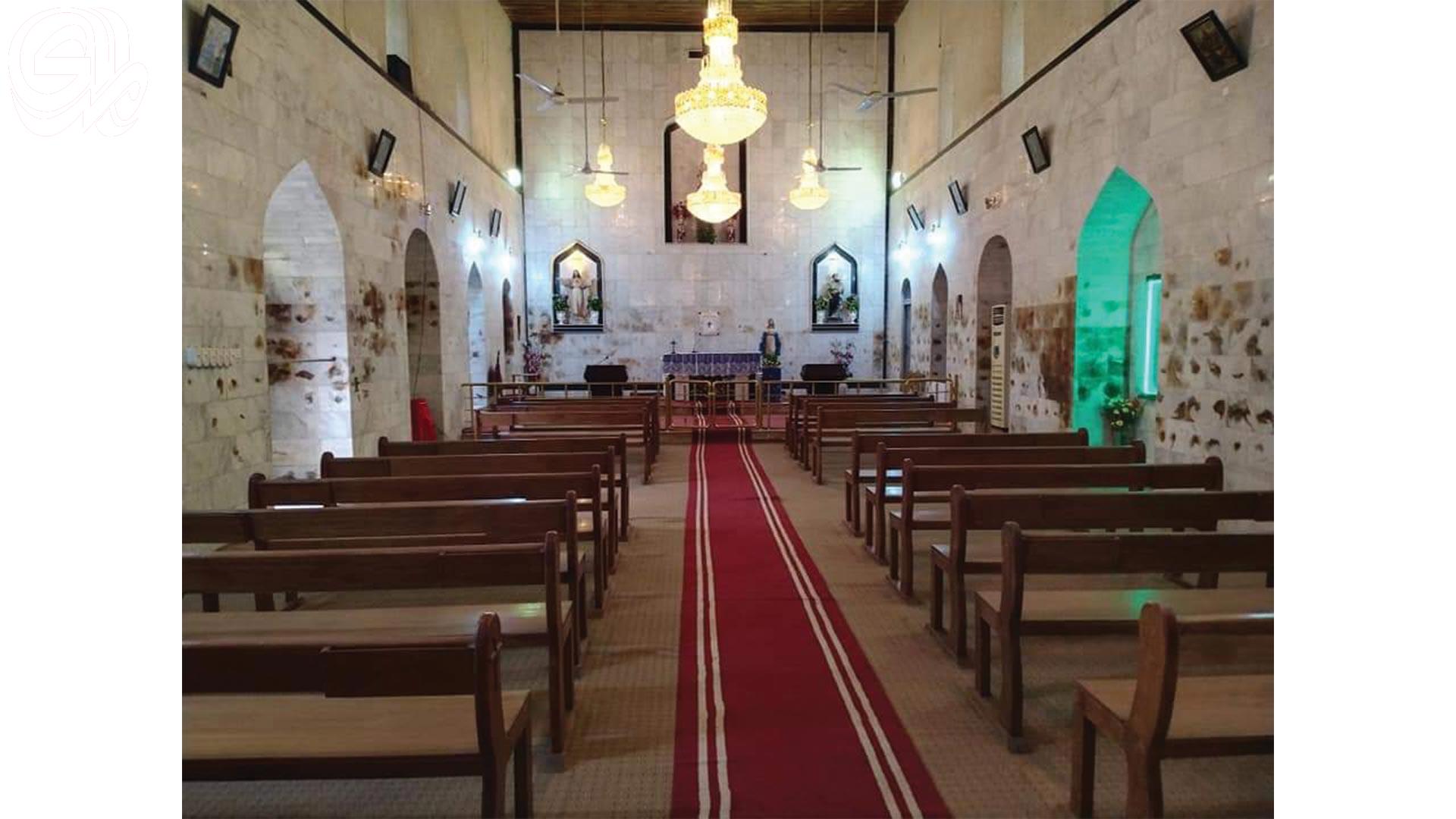 كنيسة  أم الأحزان  في العمارة رمز للتعايش الديني